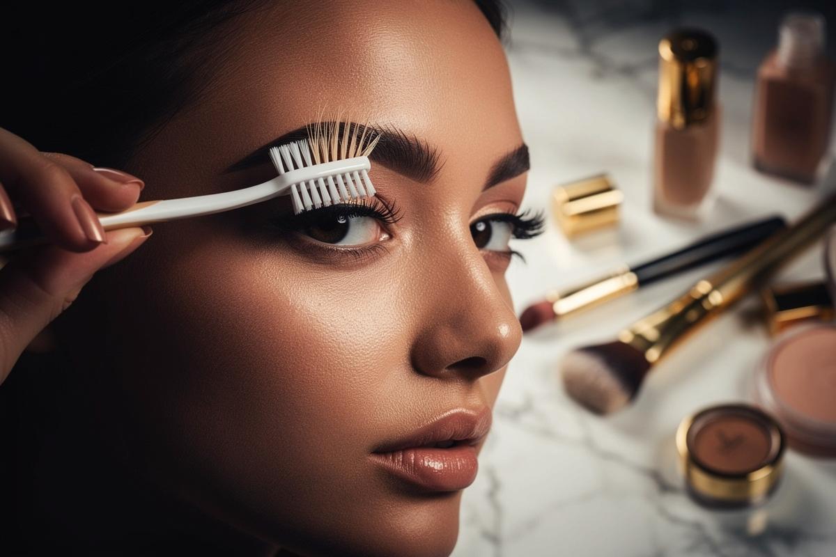 Eksperci od włosów zalecają używanie szczotki do zębów na brwiach, styliści wypowiedzieli się na ten temat