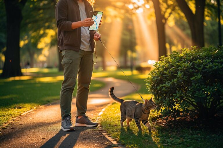 Nowa moda: zabieraj ze sobą telefon podczas spaceru z kotem, behawioryści są zaskoczeni